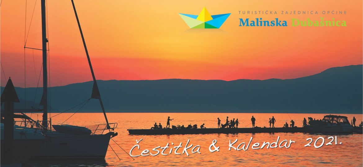 TZ Malinska kalendar cestitka