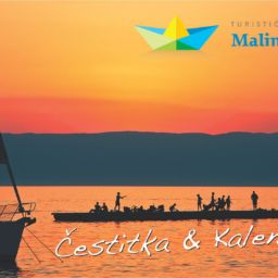 TZ Malinska kalendar cestitka