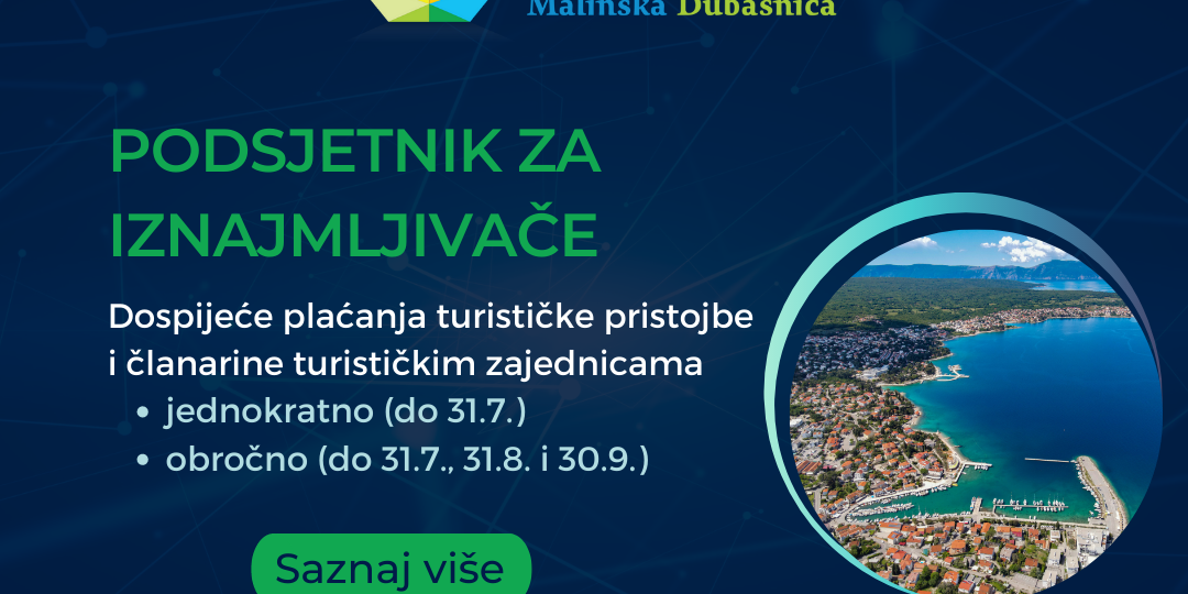 Podsjetnik za iznajmljivače