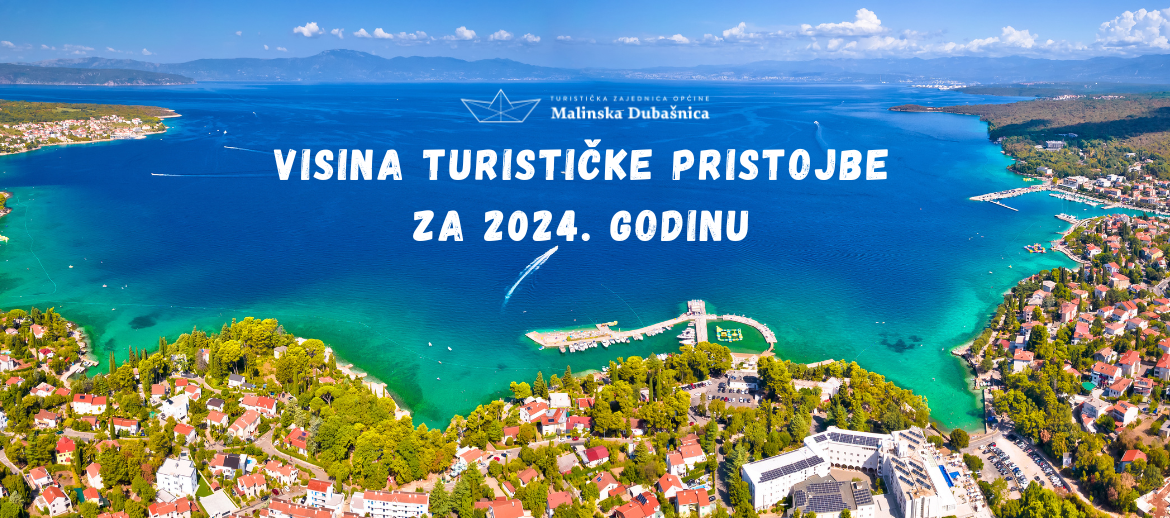 visina turističke pristojbe za 2024. godinu