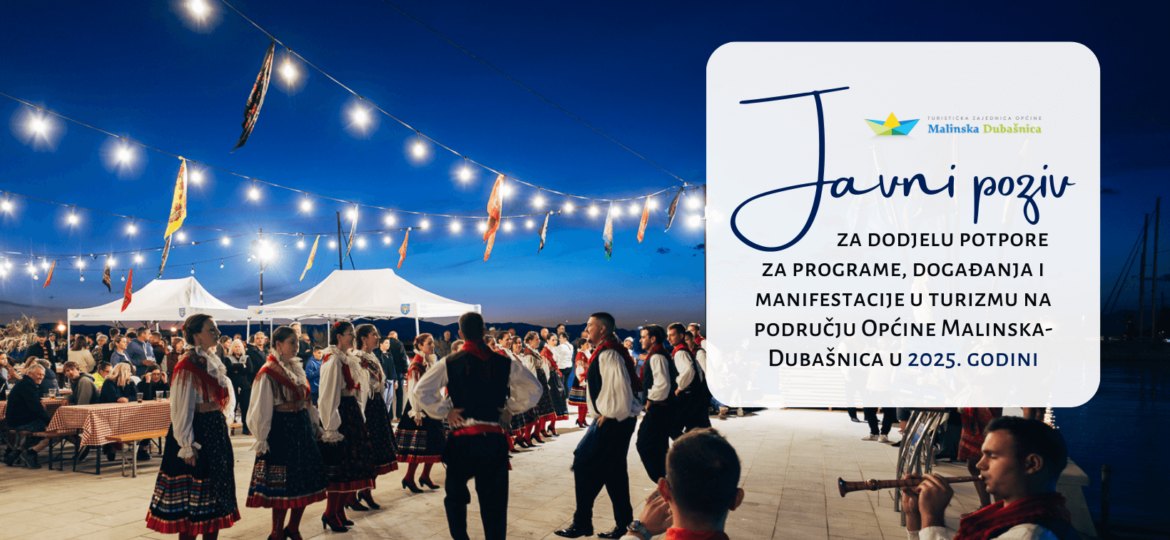 Javni poziv_ProgramiManifestacijeDogađanja2025_Malinska