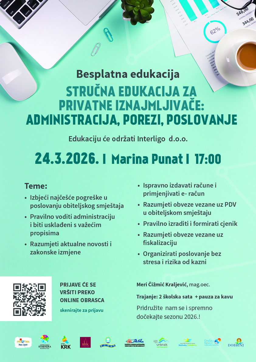 Edukacija za iznajmljivače 2026.