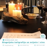 glagolitic-calligraphy-with-candles-and-wine